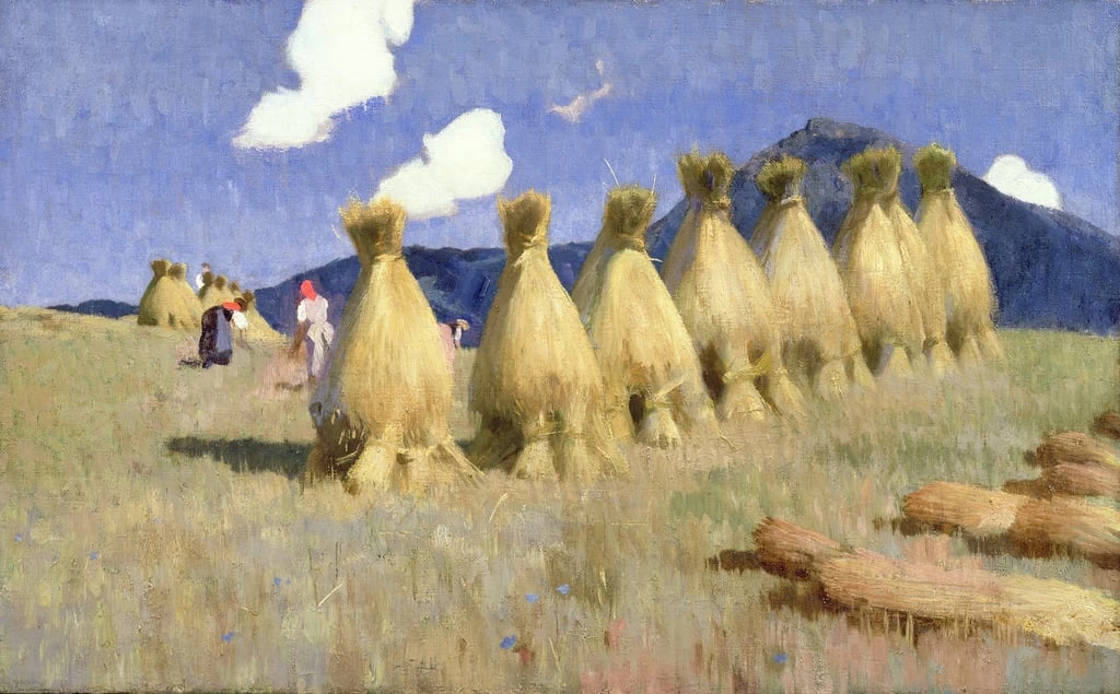 Adrian Scott Stokes - Sette covoni nell'Alta Ungheria, 1906 circa